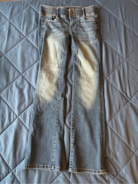 Apt. 9 Faded Blue Flare Jeans